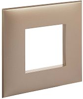 Рамка универсальная DKC Avanti 1-м. кремовый жемчуг картинка